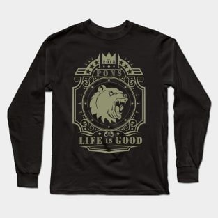 Whiskey Label Long Sleeve T-Shirt